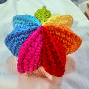 Rainbow Ball Crochet Pattern