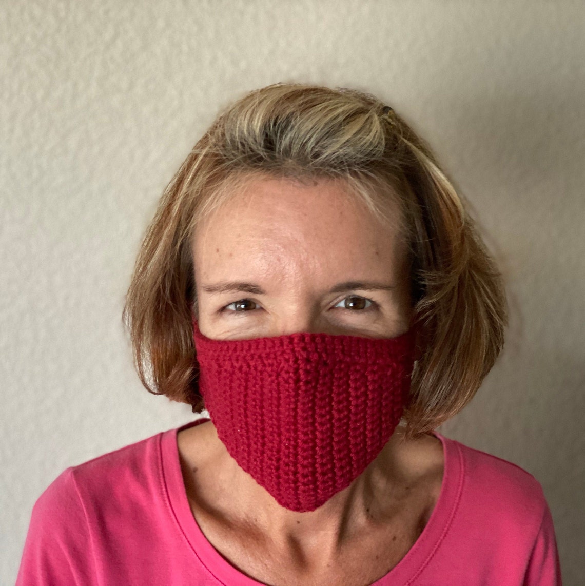 Easy Crochet Face Mask Cover Pattern // Instant PDF Download Etsy