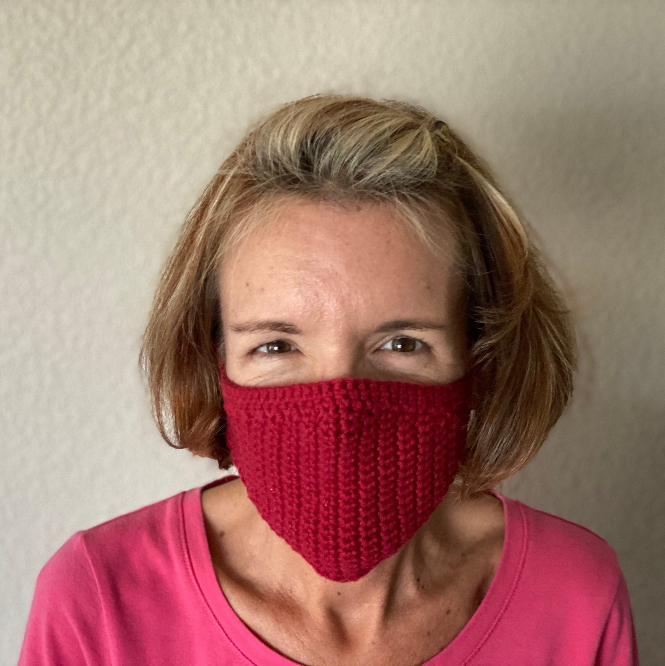 Easy Crochet Face Mask Cover Pattern // Instant PDF Download Etsy