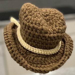 Baby Cowboy hat pattern - crochet