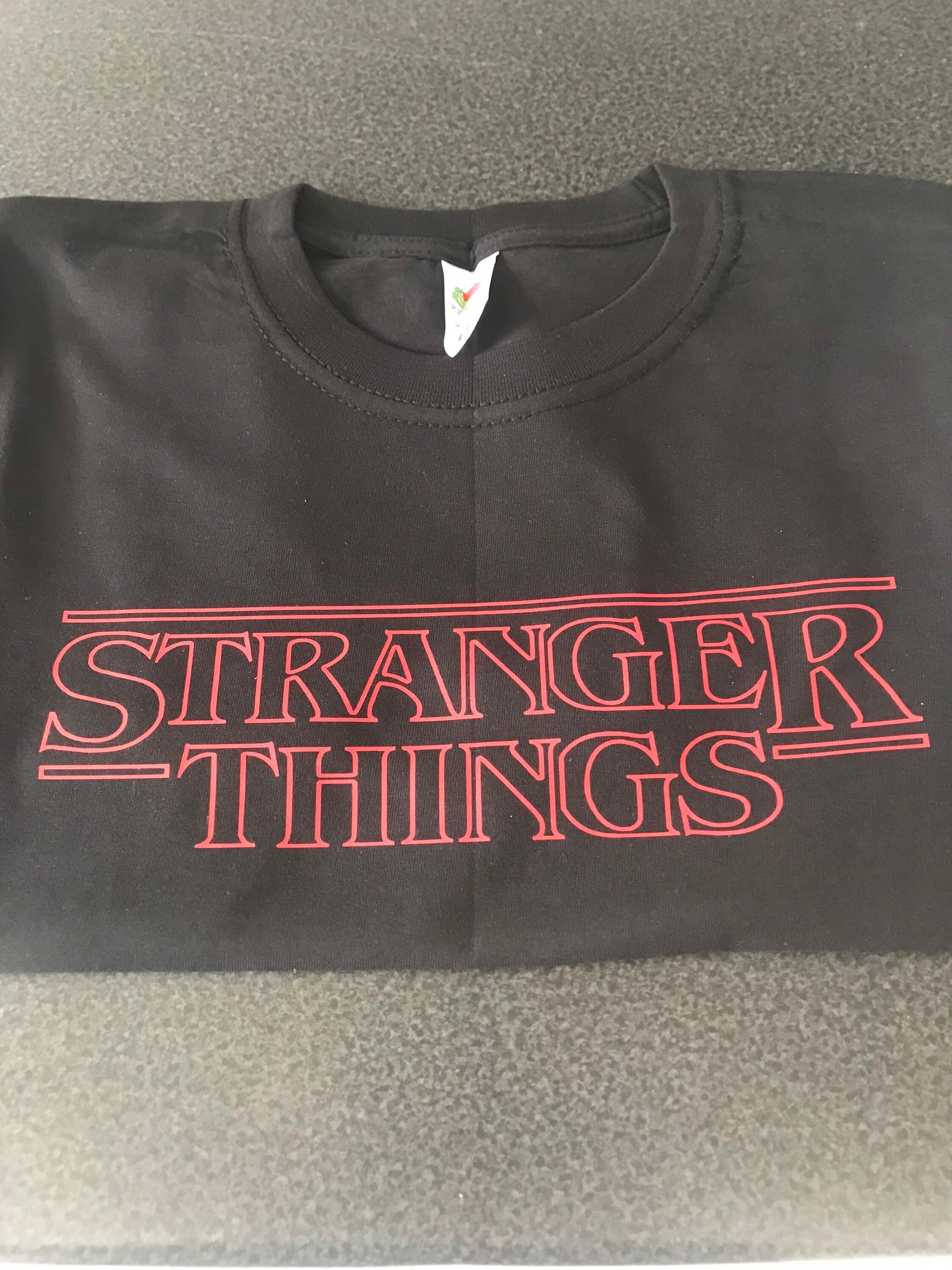 Stranger Things T-shirt - Etsy Denmark