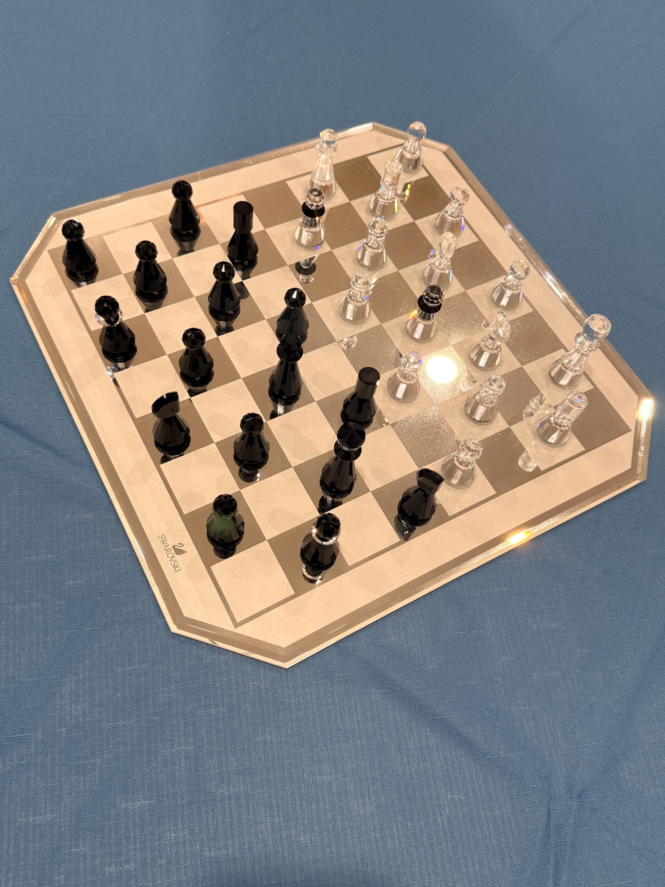 Swarovski chess - Etsy 日本