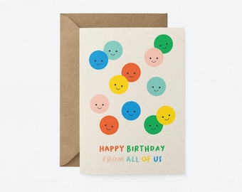 Happy birthday from all of us - Birthday card