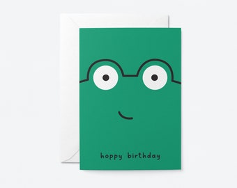 Hoppy Birthday - Greeting card