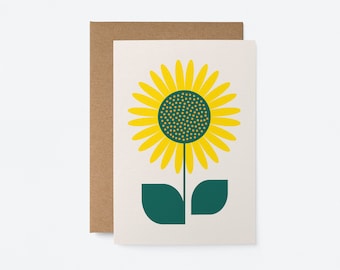 Flower No 11 - Greeting card