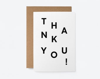 Thank you - Greeting card