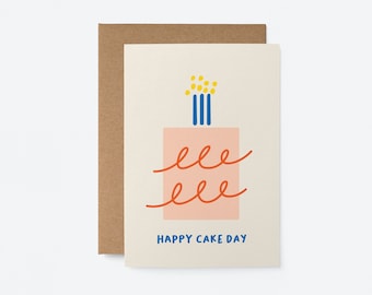 Happy cake day - Birthday Greeting card