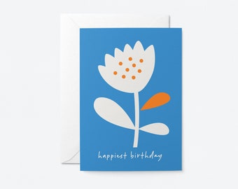 Happiest Birthday - Birthday Greeting card