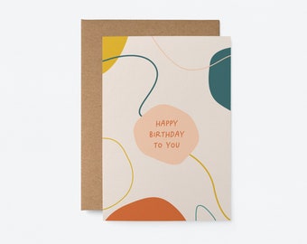 Happy Birthday to You - Birthday card