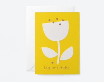 Happiest Birthday - Birthday Greeting card