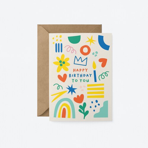 Happy Birthday Card Etsy