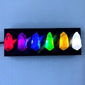 Kyber Crystal LED Wall Rack