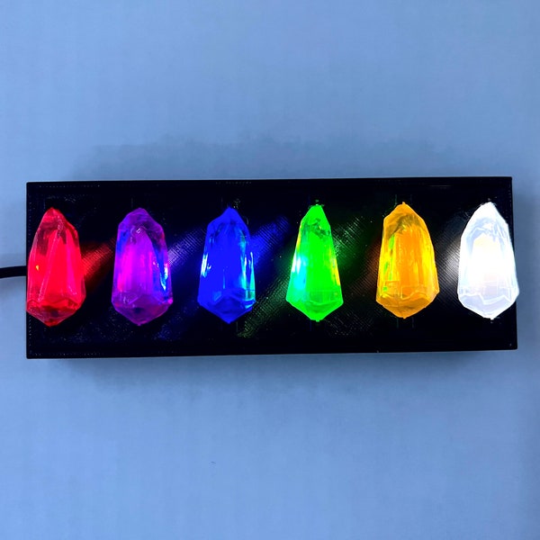 Kyber Crystal LED Wall Rack