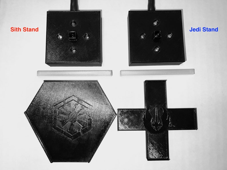 NEW VERSION Holocron Stand With Leds V2.0 (jedi & Sith Themed) - Etsy