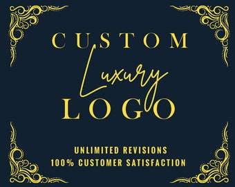 Luxus individuelles Logo-Design für Ihre Fotografie, Modeboutique, Bäckerei, Kuchendesign-Künstler, Eyes lash