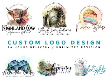 Logo-Design, individuelles Logo-Design, Branding-Logo, Visitenkarten-Design, Geschäftslogo, Fotografie-Logo, professionelles Logo-Design, Shop-Logo
