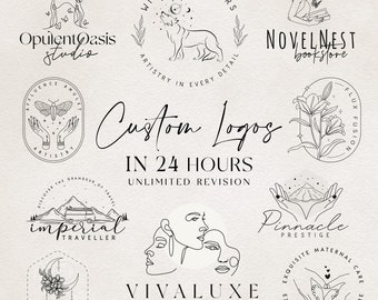 Custom logo,Graphic design, logo maker, logo design custom, logo creation, logo designer, logo template, boutique logo,photography logo,logo