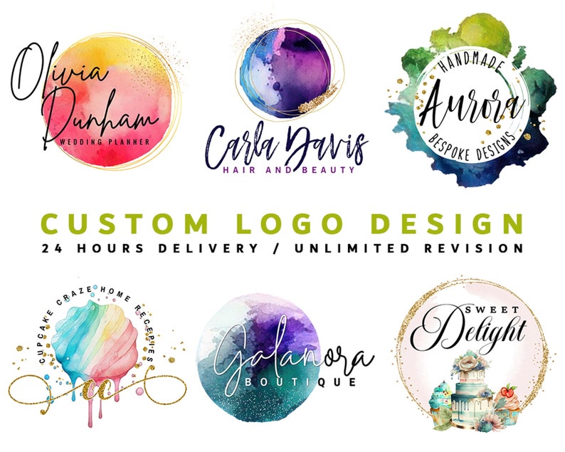 I will create custom logo design, boutique logo, photography logo, business logo, professional logo design, custom logo for your business image 7