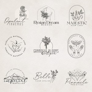 Custom logo,Graphic design, logo maker, logo design custom, logo creation, logo designer, logo template, boutique logo,photography logo,logo image 6