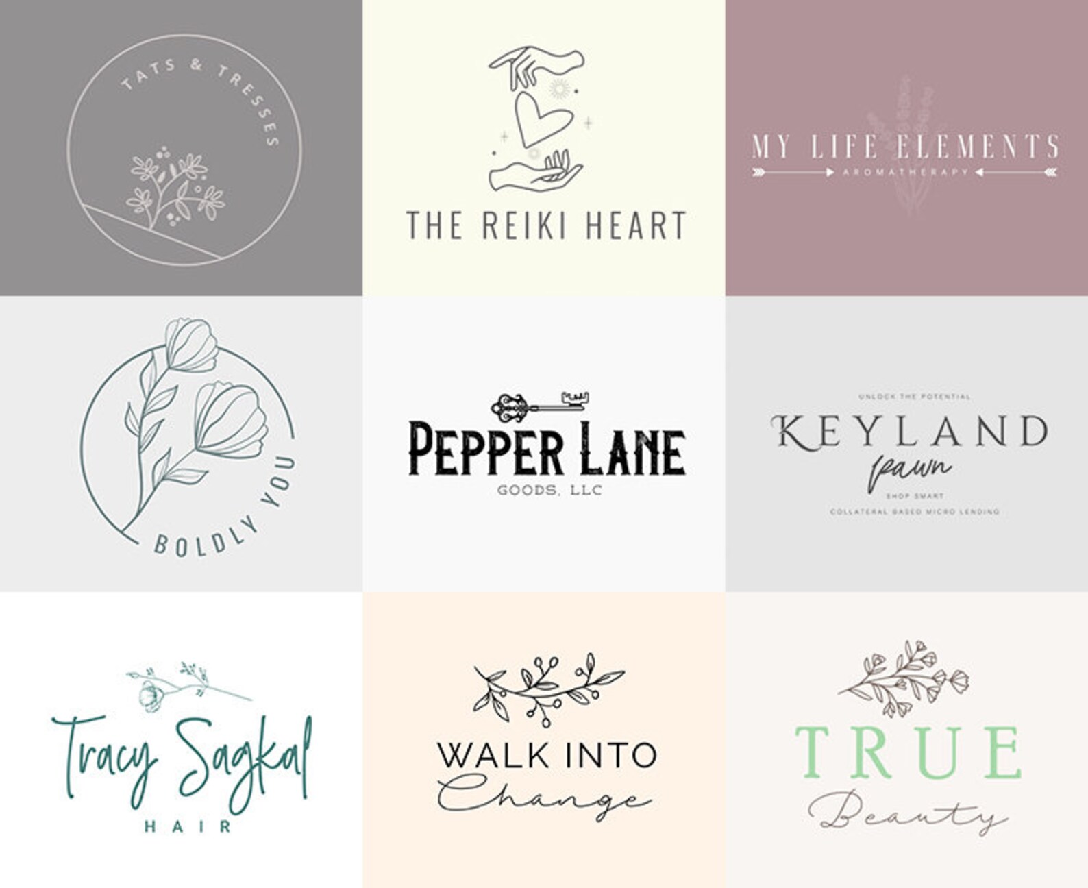 Custom logo branding starter kit for small and big business Etsy