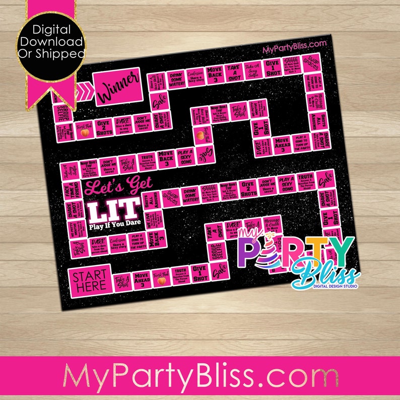 Bachelorette Party Game Hen Party Game Girls Night In Party Etsy