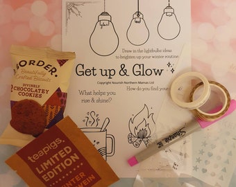 Deluxe November Self Care Club box & Class - GLOW by Nourish Northern Mamas