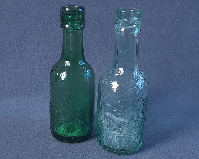 Rare Antique Beer Bottles From Mappin's Masbro Old Brewery Etsy