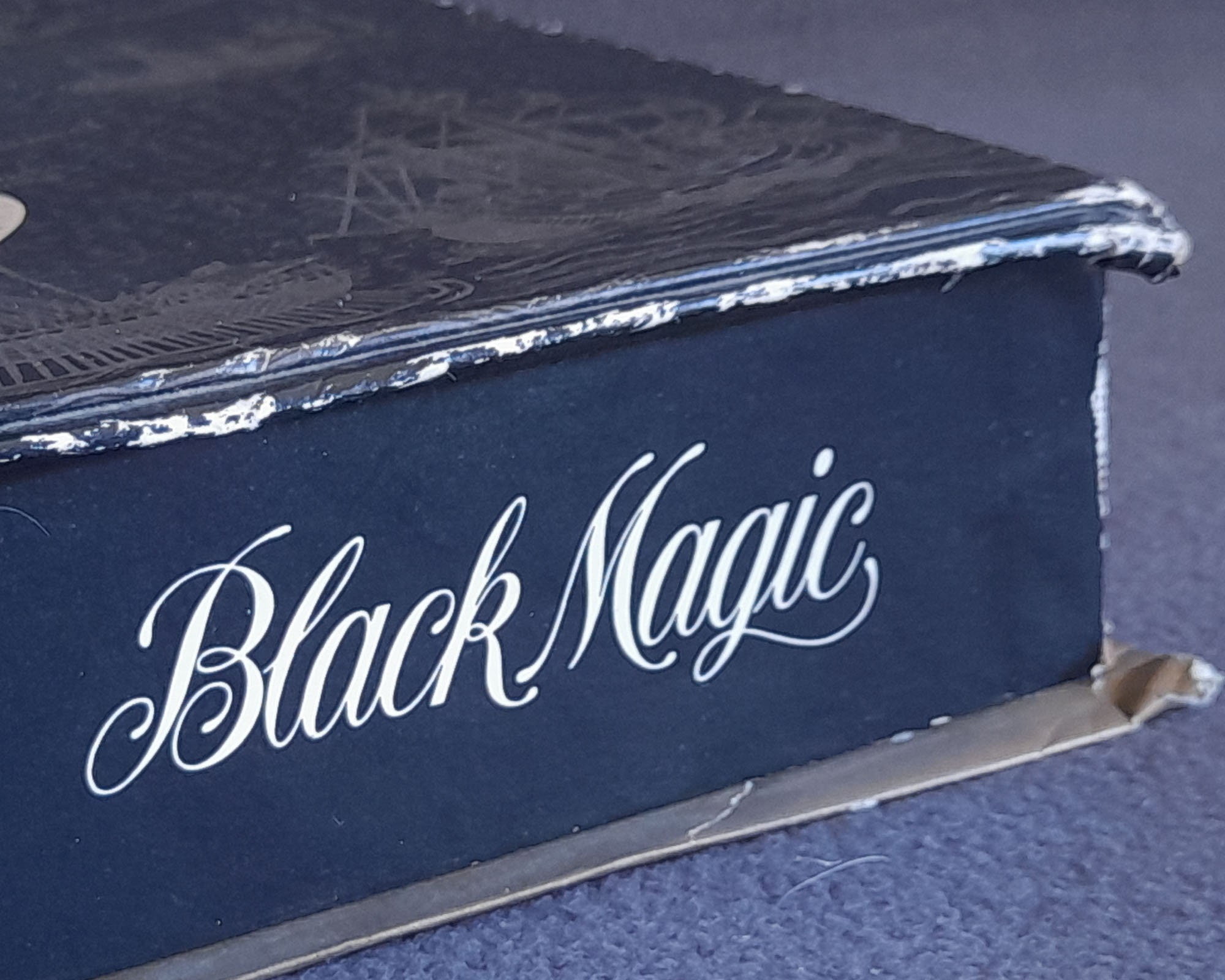 Vintage Black Magic Chocolate Box 1960