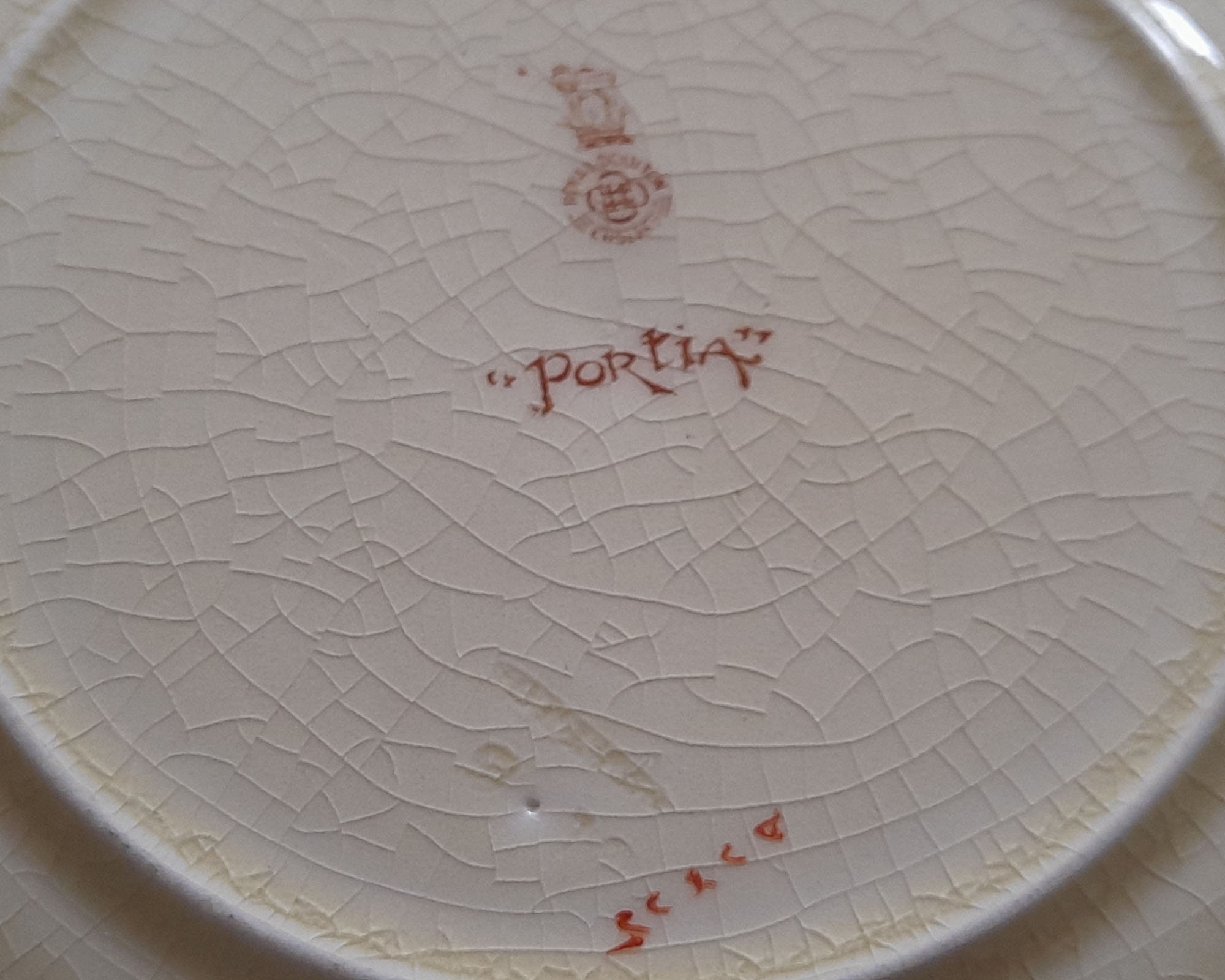 Royal Doulton Shakespeare Plates portia and skylark Etsy