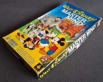Vintage Disney Mastermind Game 1978