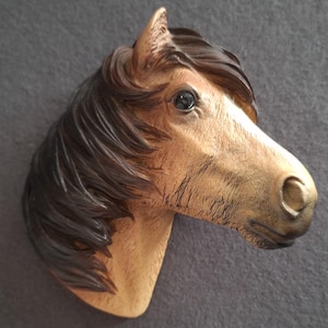 Vintage Fraser Art Horse Head Figurine Made In 1966
