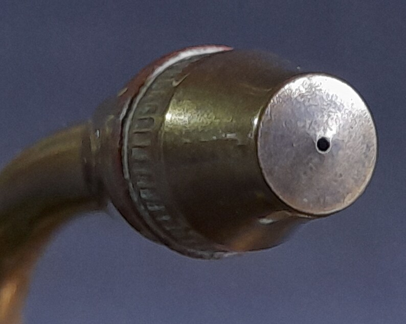 A Vintage Brass Hand Pump Oil Can Etsy