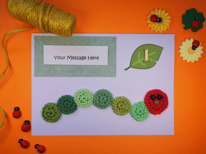 Download Paper Paper Party Supplies Personalised Children S Birthday Card The Very Hungry Caterpillar Handmade Design
