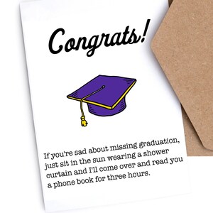 Carte de graduation | Drôle | Irrévérencieux