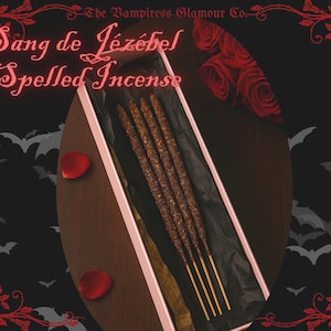 Financial Domination Ritual & Spell Sticks | Sugar Daddy Spell |Seduction Jezebel Ritual | Seduction Spell | Vampiric Magick|Sang de Jézébel
