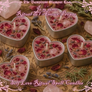 Glamour Magick Self Love Spelled Tealight Candles|Self Enchantment Spell|Candle Magick for Self Adoration, Empowerment, &  Inner Glow Ritual