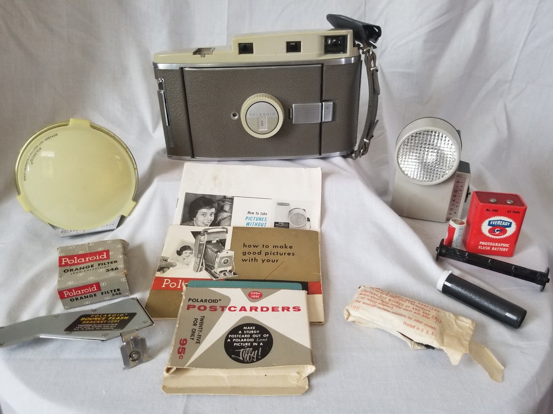 Vintage Polaroid Land 800 Kamera Etsy.de