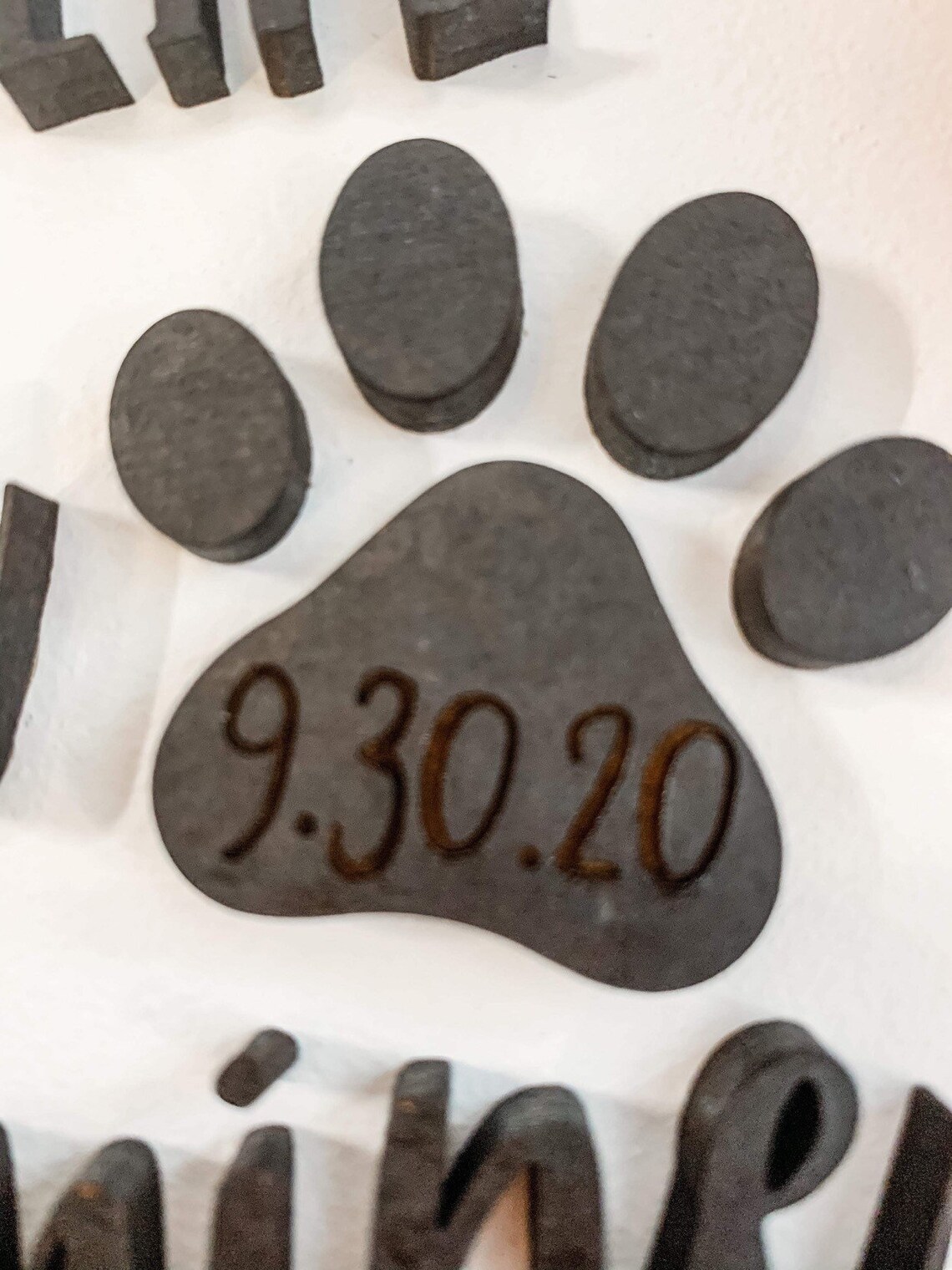 Dog memorial dog collar holder dog tombstone dog loss gift Etsy