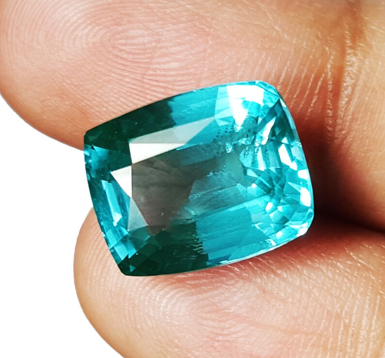 8.82 Ct Ring Size Cushion Shape Natural Brazilian Emerald Certified Gemstone GIL