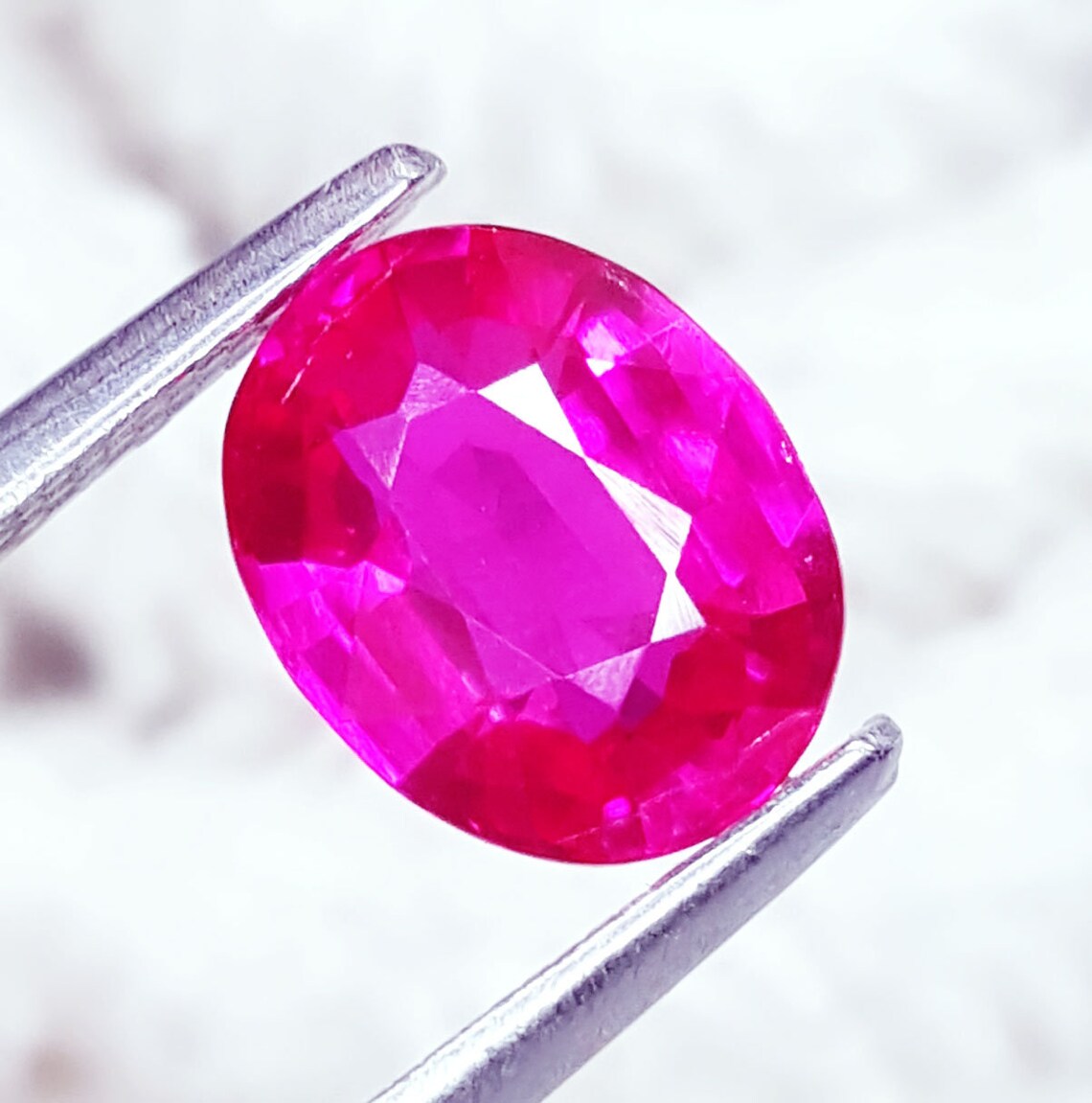2.82 Ct Loose Gemstone Natural Pink Sapphire Unheated Etsy