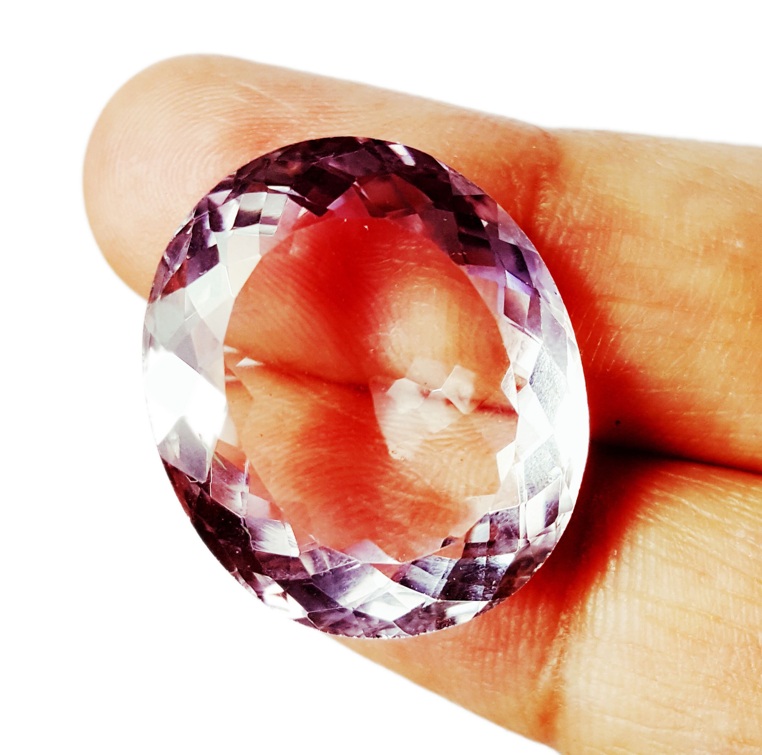 100 Natural Rose DE France Amethyst Loose Gemstone VVS1 Etsy