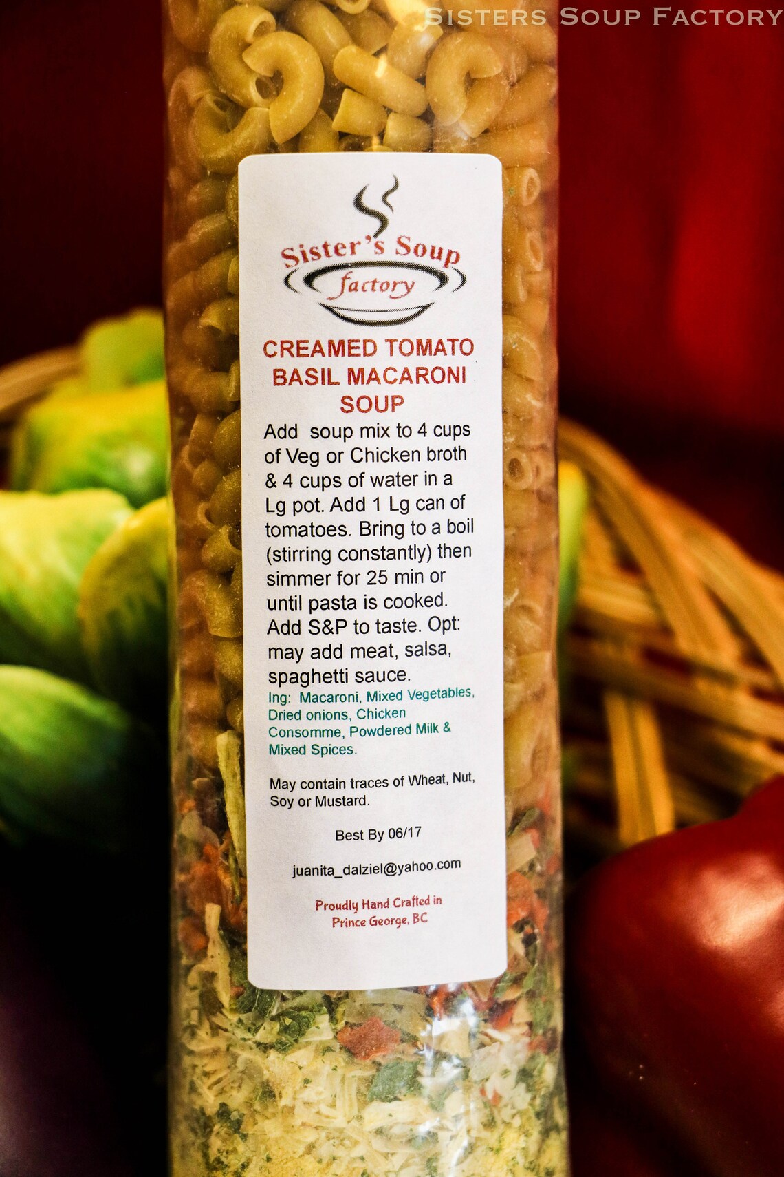 Dried Soup in a Bag Dried Soup Mix Hearty Soup Heart Etsy Canada