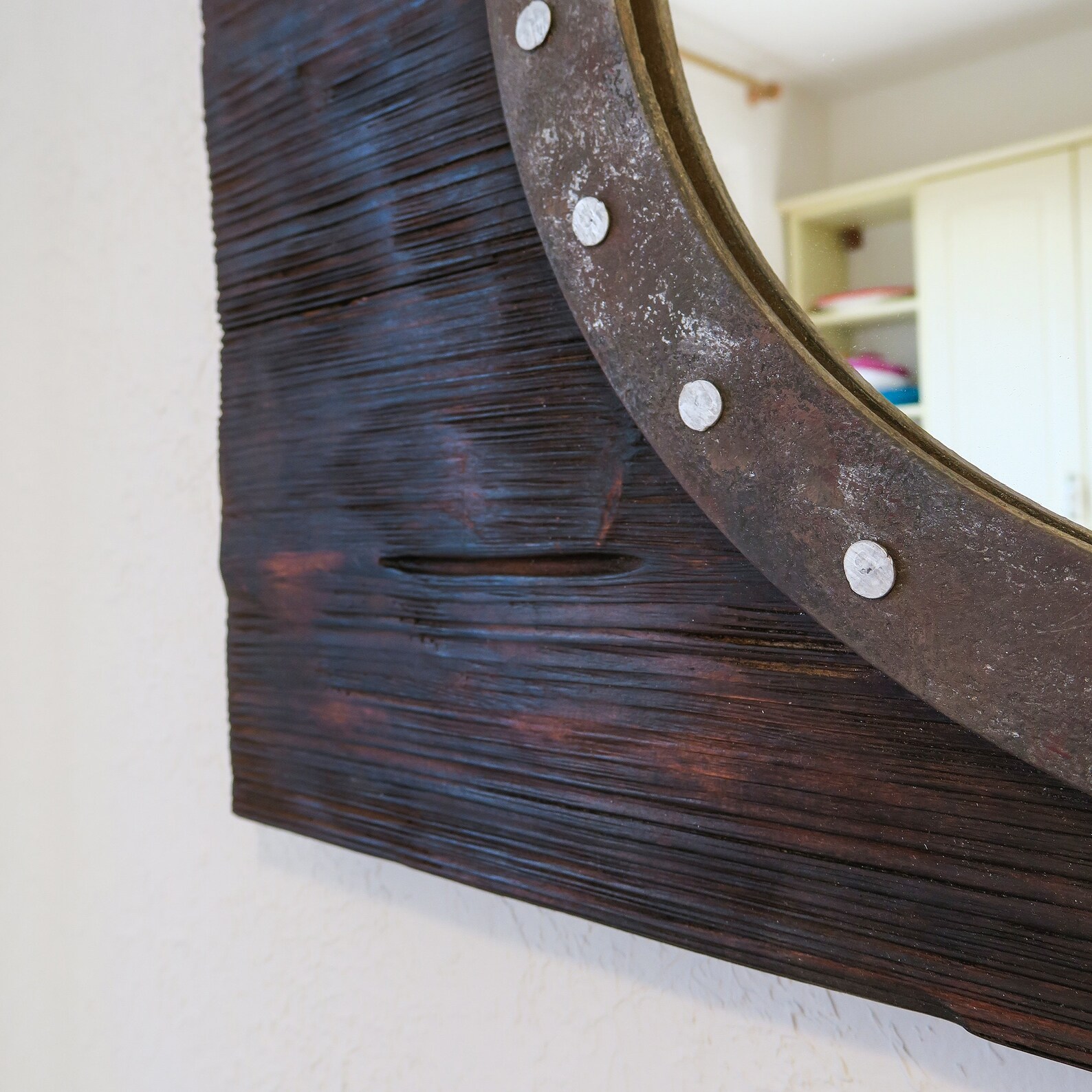 Boat Cabin Window Styled Mirror/mirror With Metal Etsy