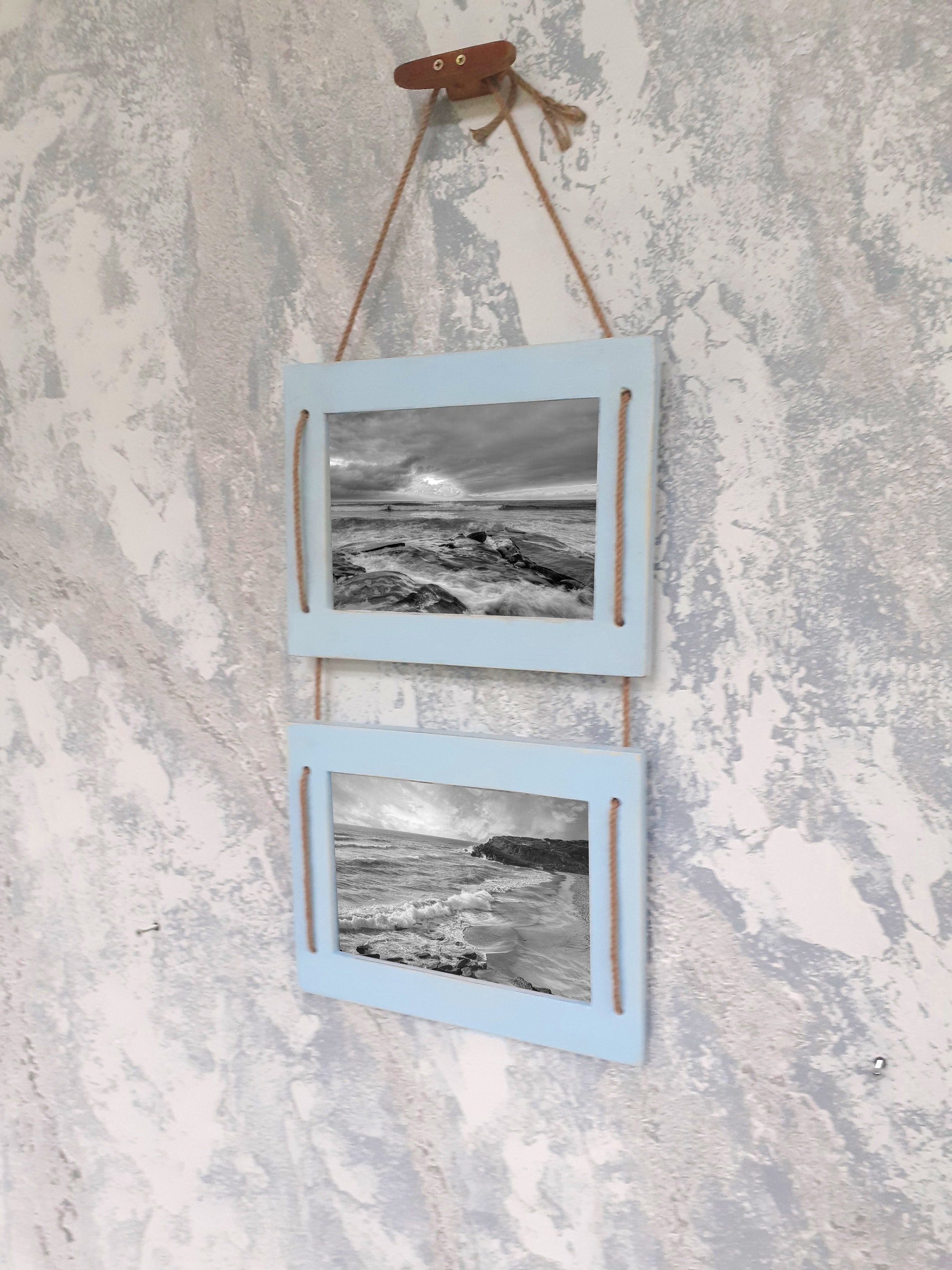 A4 Picture Frame/handmade/vintage/retro/rustic Picture Frames/nautical ...