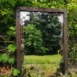 Antique Mirror/rustic Mirror/bathroom Mirror/rustic Wall Mirror/modern ...