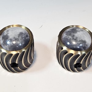 Moon Guitar Knob (pair)