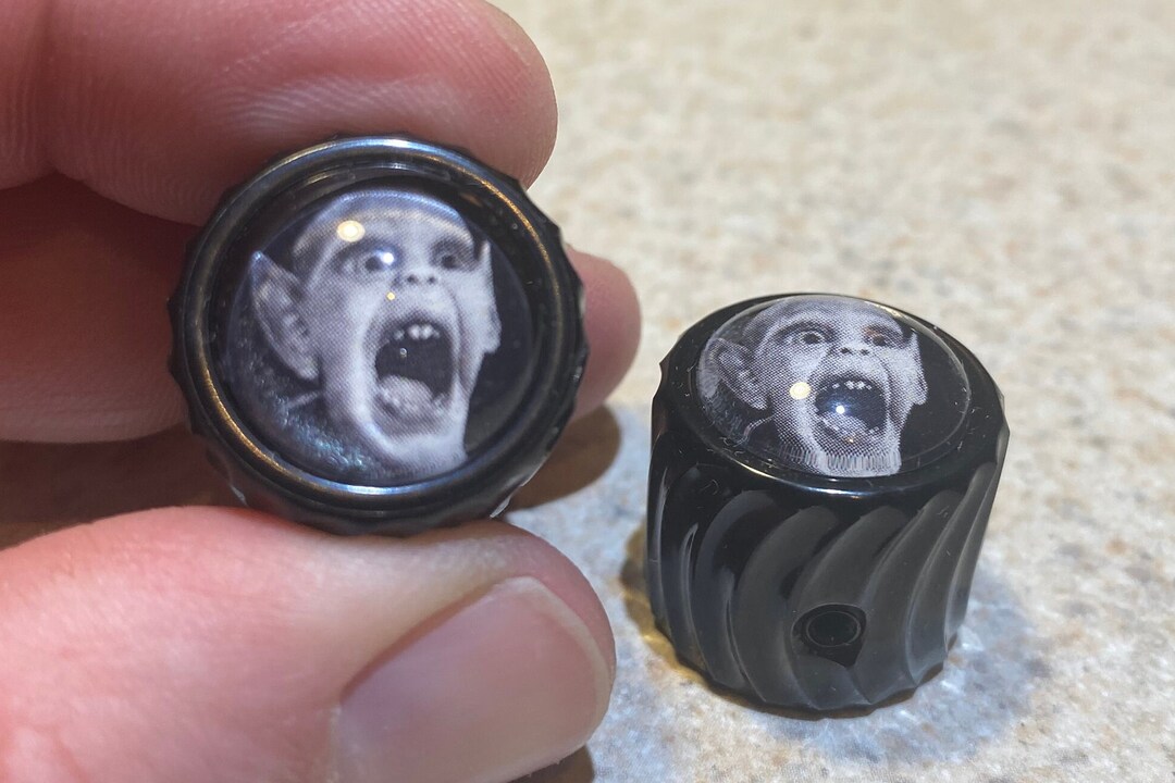 Bat Boy Guitar Knob (pair) - Etsy