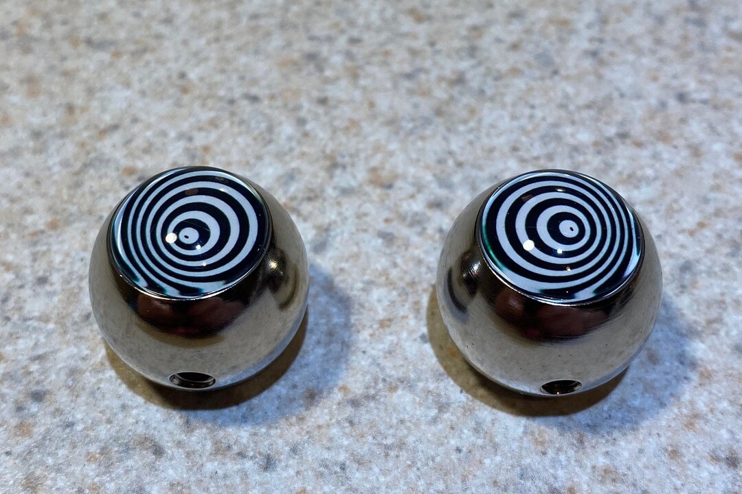 Spiral Eyeball Guitar Knob pair Etsy