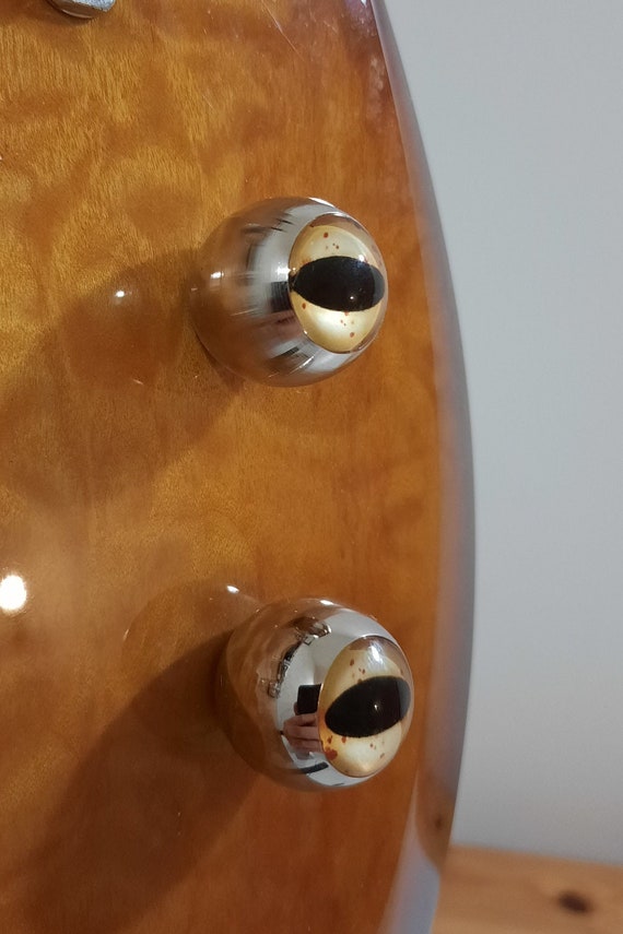 Steel Eyeball Guitar Knob pair Etsy
