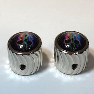 Painted Skull Guitar Knob (pair)